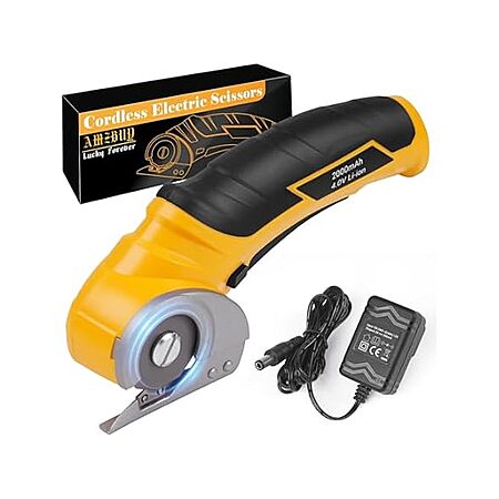 AMZBUY Cordless Electric Scissors for $23.99