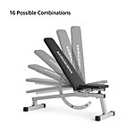 Weider Platinum 16 Variable Positions Adjustable Workout Bench $23.52 + Free Shipping