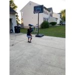 Lifetime 44 Impact Adjustable Portable Basketball Hoop 90759