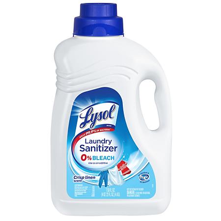 Sam's Club Lysol Laundry Sanitizer Additive, Crisp Linen (150 oz.)  Online Only! $13.48