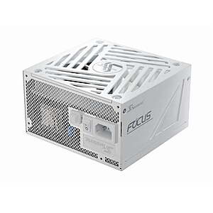 Seasonic Focus GX 750W ATX 3.1 Fully Modular Power Supply w/ 10-Year Warranty $90 + Free S&H