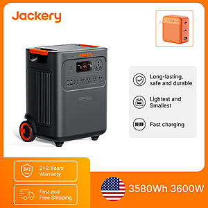 Jackery HomePower 3600 Plus 3580Wh Power Station $1084.45 + Free S&H