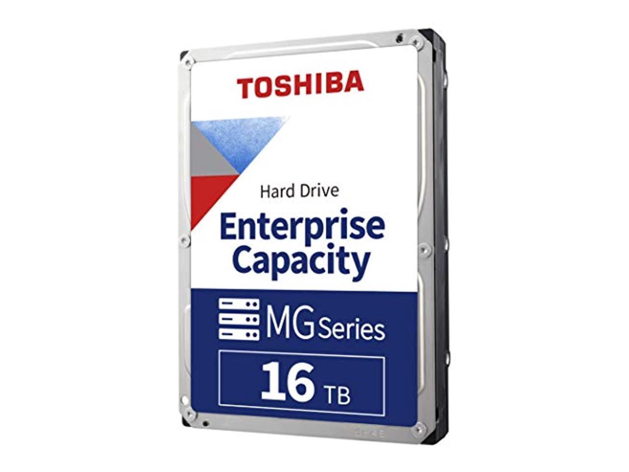 Toshiba 16TB Enterprise HDD SATA 6.0Gb/s 512e 7200 RPM 512MB Cache 3.5" Internal Hard Drive MG08ACA16TE $269.99