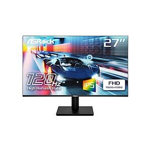 ASRock Phantom Gaming CL27FFA 27" 1080p 120 Hz IPS $79.99