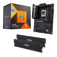 AMD Ryzen 7 7800X3D, ASUS B650E-E TUF Gaming WiFi AM5, Crucial Pro Overclocking 32GB DDR5-6000 Kit $599.99