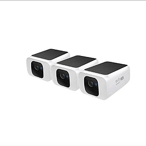 Renewed eufy Security SoloCam S230 Wireless Outdoor 3-Cam Kit Final Price $123.70 + Free Shipping