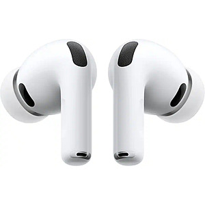 Apple - AirPods Pro 3, Wireless Active Noise Cancelling Earbuds with Heart Rate Sensing Feature - White $199.99