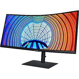 Samsung 34" ViewFinity S65UA UWQHD 100Hz | AMD FreeSync HDR10 with USB-C Curved Monitor (LS34A650UBNXGO) $188.60