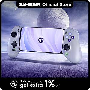 GameSir G8 Galileo Cellphone Gamepad Game Controller w/ Hall Effect Joystick $39.90 + Free S&H