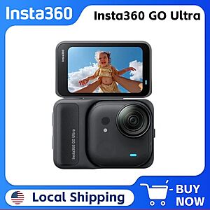 Insta360 GO Ultra Palm-sized 4K Action Camera $284.50 + Free Shipping