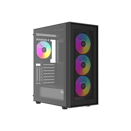 Rosewill ACA504B ATX Mid-Tower PC Case - Mesh Front, Tempered Glass, 4 ARGB Fans $47.49 at Newegg via eBay