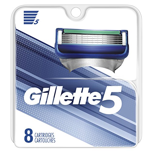 8-Count Gillette 5 Men's Razor Blade Refills - $9.29 with S&S
