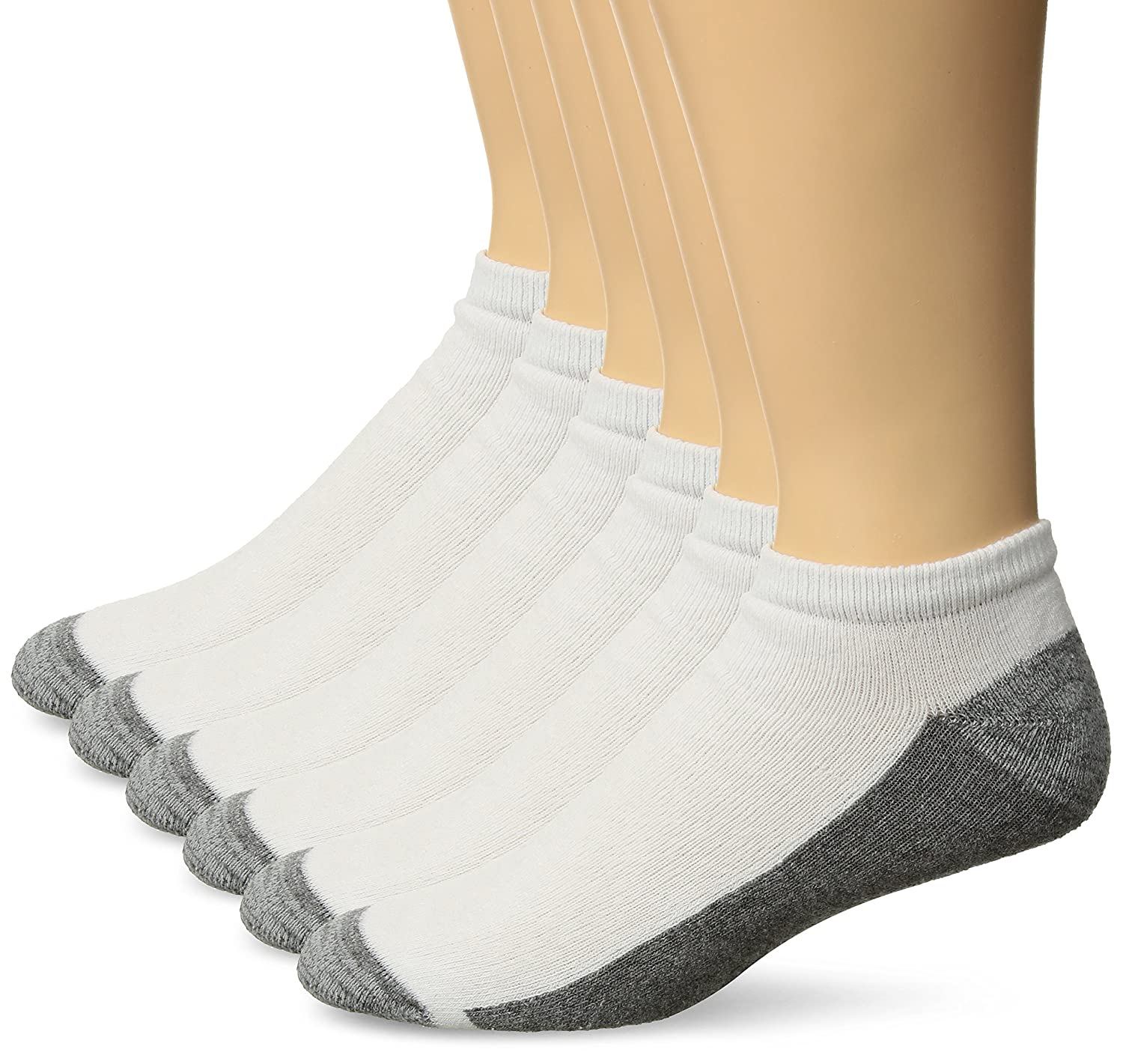 6-Pack Hanes Men's Comfortblend Max Cushion Low Cut Socks - $7