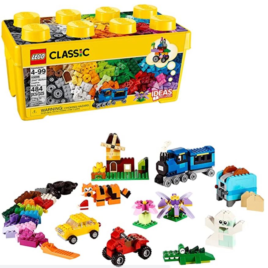 LEGO Classic Medium Creative Brick Box (484 Pieces)​ - $28