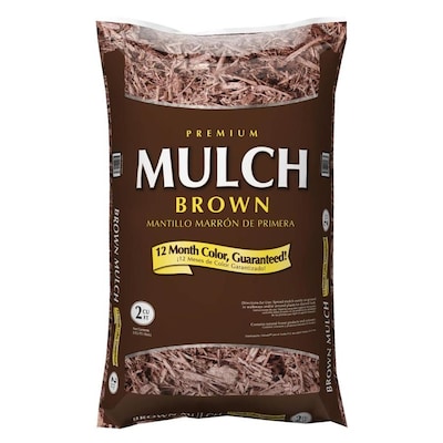 Lowe's In-Store: Premium 2-cu ft Hardwood Mulch (Dark Brown, Red or Black) - $2