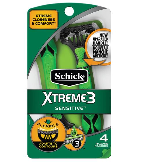 8 Schick Xtreme 3 Men's Sensitive Disposable Razors + 8 Skintimate Sensitive Skin Women's Disposable Razors + $13 walgreens rewards = $8 + Free Curbside Pickup