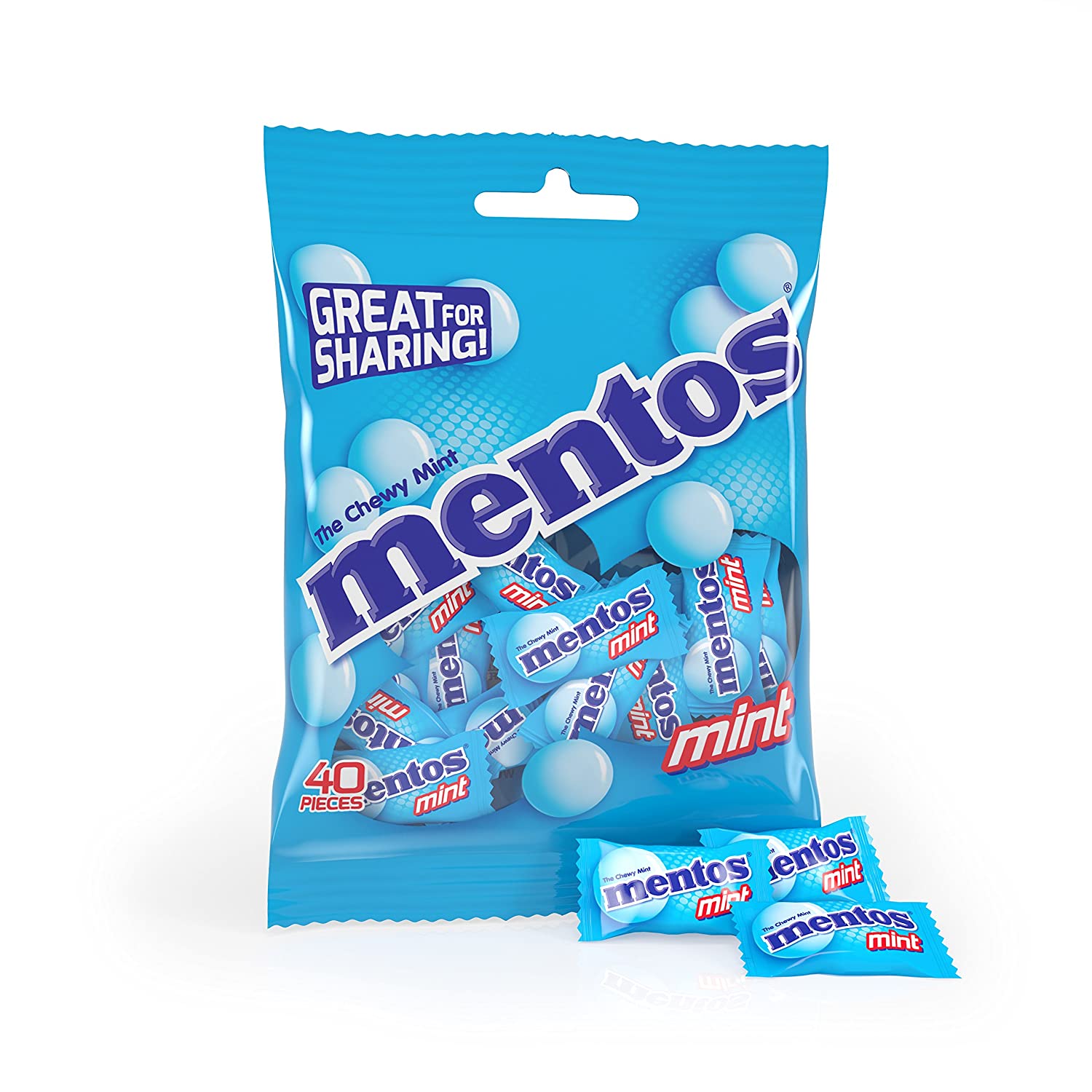 12-pack Mentos Chewy Mint Candy (40-piece Bags) - $13.29 with S&S