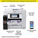 REFURBISHED - PREIMUM CONDITION - Epson EcoTank Pro ET-5850 Wireless Color All-in-One Supertank Printer $549