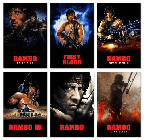 Rambo: The Complete 5-Film Collection Digital UHD via iTunes $20