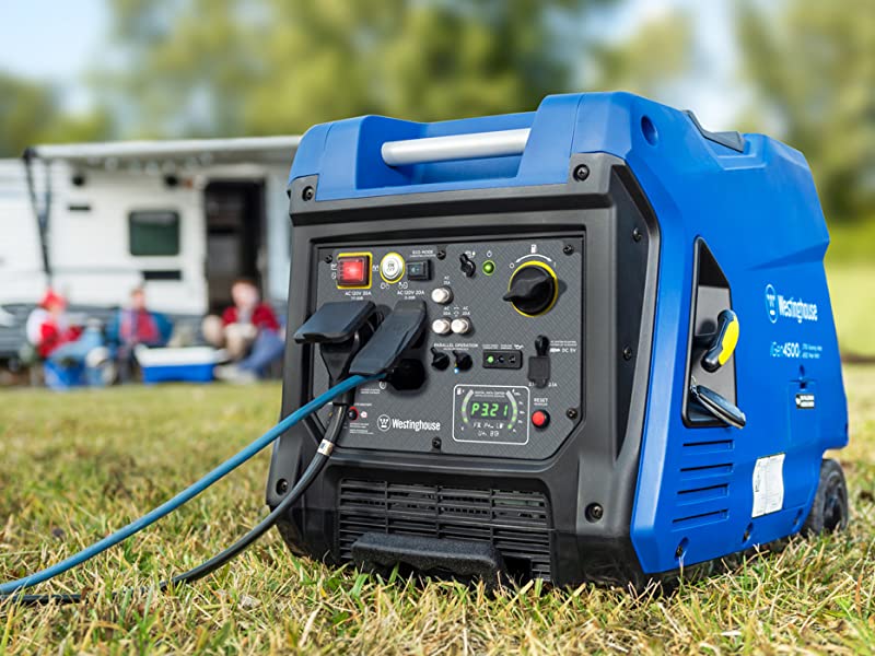 Westinghouse igen4500 inverter generator dual fuel remote start 52 dBA