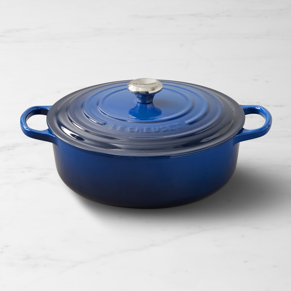 Le Creuset 9 qt French (Dutch) Oven in Cobalt Blue (Classic) - New