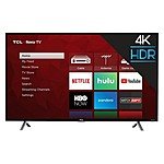 TCL 49&quot; 4K UHD HDR Roku Smart TV (49S405) in-store clearance: YRMV $185