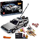 LEGO Back to The Future Time Machine Building Set (1,856 Pieces) $170 + Free Shipping