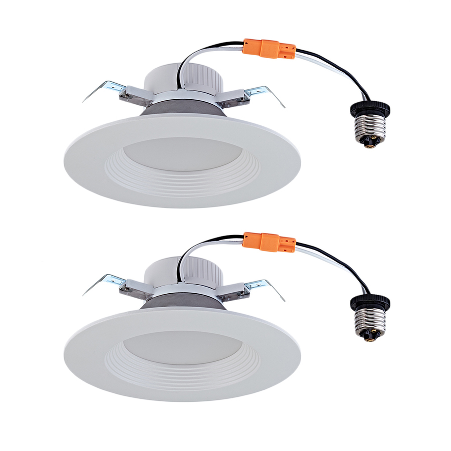 Utilitech 2-Pack 65 or 50 -Watt White Dimmable LED ...