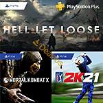 PS4/PS5 Digital Games: Mortal Kombat X, PGA Tour 2K21, Hell Let Loose Free (PS+ Membership Required)