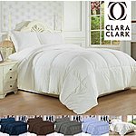 Clara Clark White Goose Down Alternative Comforter Duvet, Full/Queen for $23.56 at Amazon