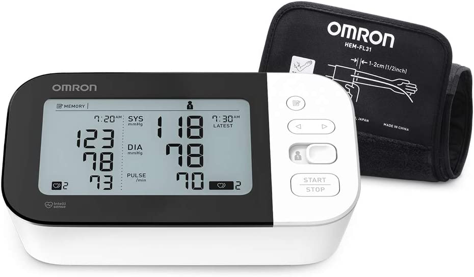 Omron Wireless Upper Arm Blood Pressure Monitor 7 Series $36.88