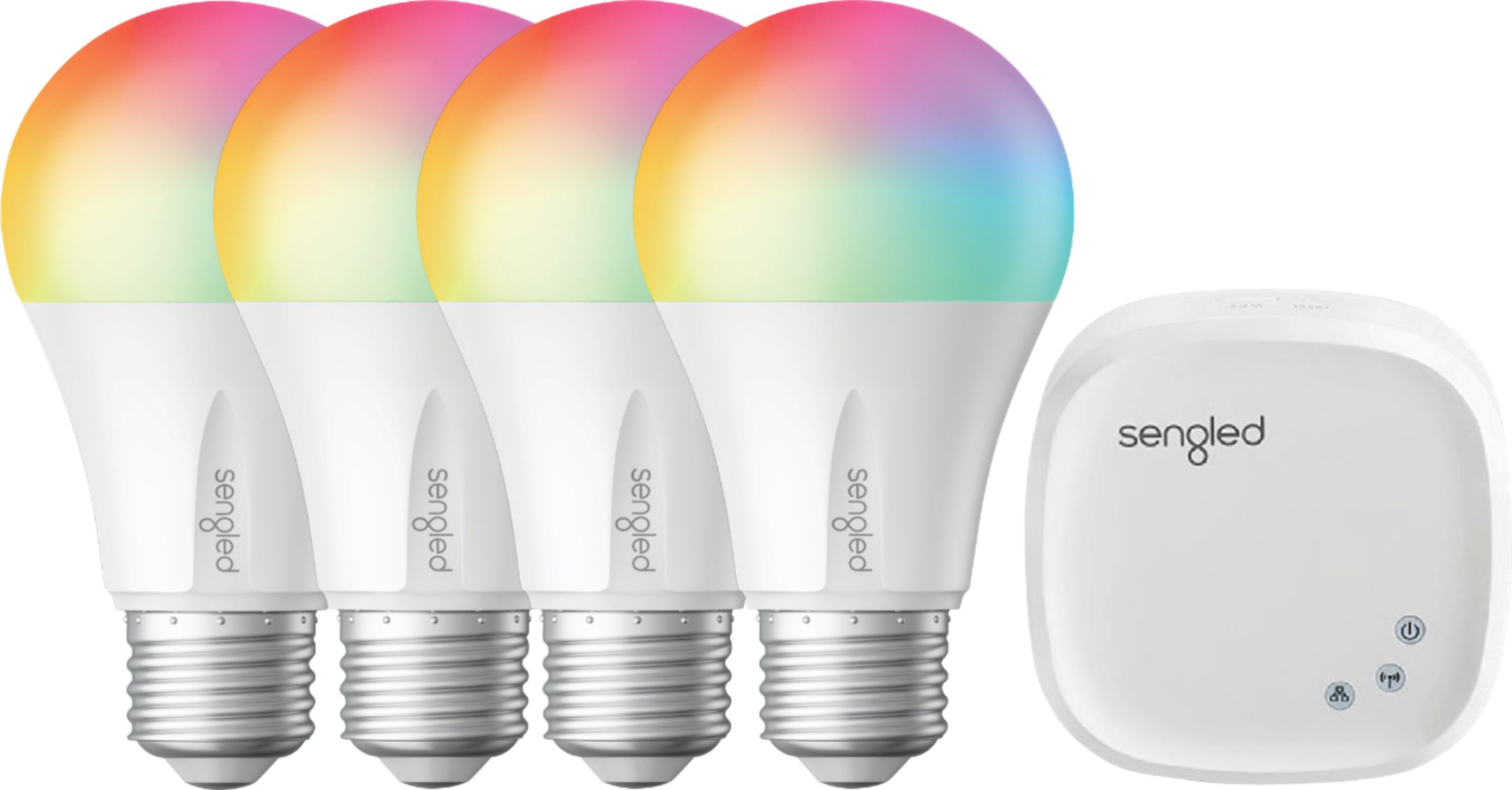 urlhasbeenblocked smart LED starter kit(4 pack) and multicolor light strip for $99.99