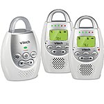 Amazon warehouse Open box very Good  VTech DM221-2 Audio Baby  Talk Back Intercom Two Parent Units [Monitor with Two Parent Units $17.95