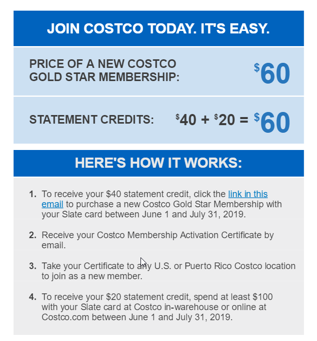 Ymmv Chase Freedom Earn Up To 60 W Purchase Of Costco Membership Lavahotdeals Com