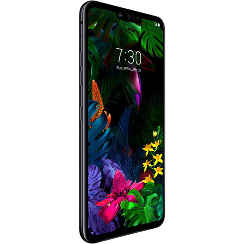 LG G8 ThinQ 128GB Smartphone (Unlocked, Black) $450