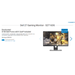Dell 27 Gaming Monitor - S2716DG 144hz 1440p $399 + $100 Dell GC $399.99