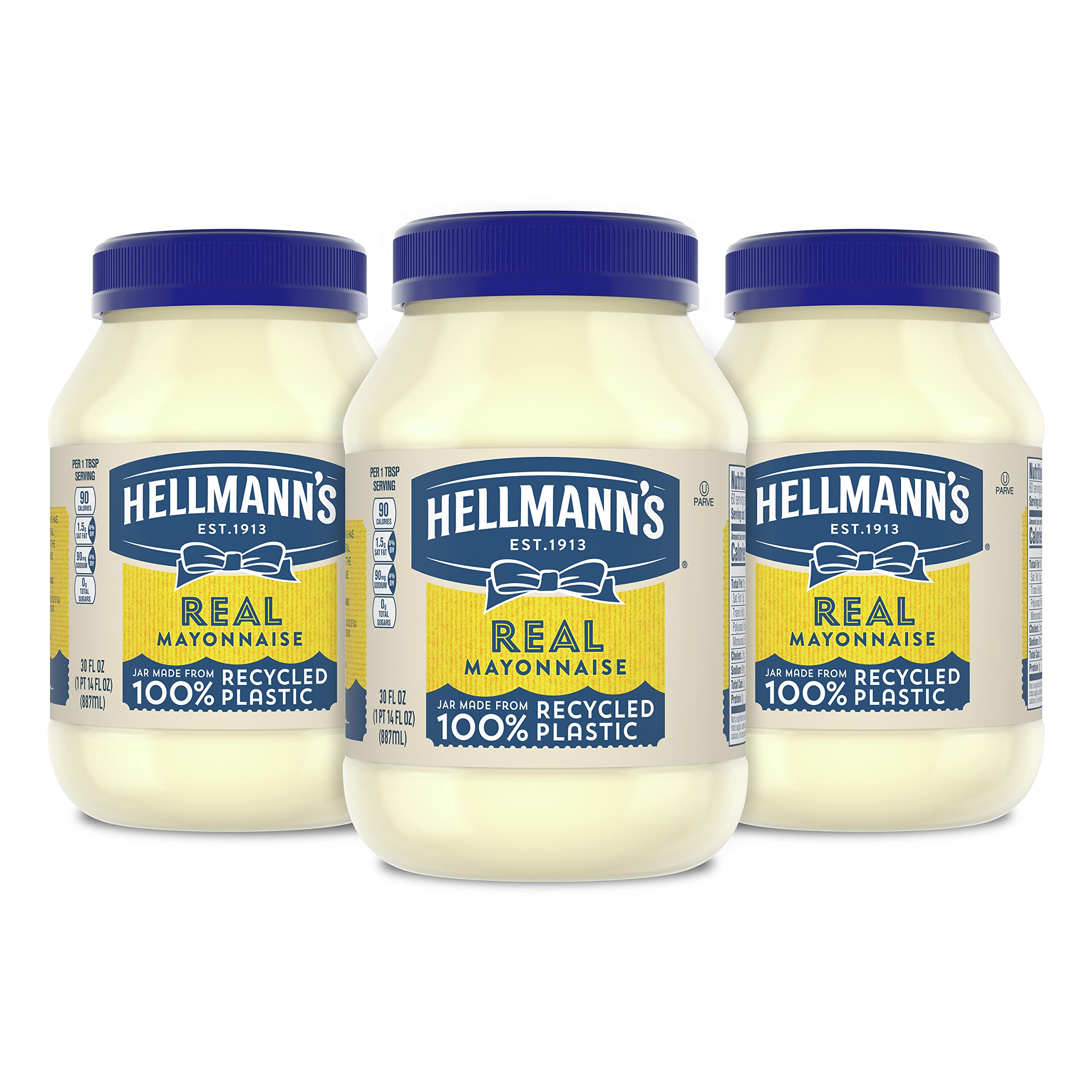 3 Pack 30 Oz Hellmanns Mayonnaise 1091 W Sands Free Shipping W