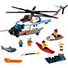 LEGO City Coast Guard Heavy-Duty Rescue Helicopter Building Set $33 + Free Store Pickup