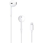 Apple EarPods with Lightning Connector - White $13.85