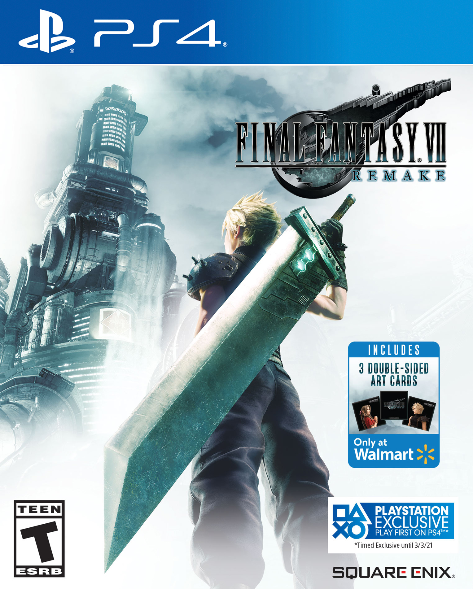 Walmart Exclusive Final Fantasy Vii Remake Playstation 4