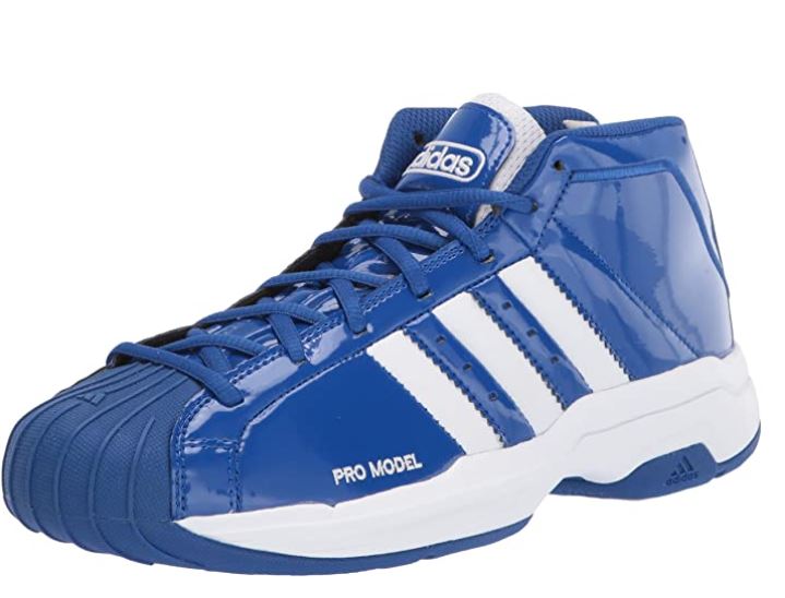 Adidas Pro Model 2g Basketball Shoe Size 7 Royal Blue Color 16 84