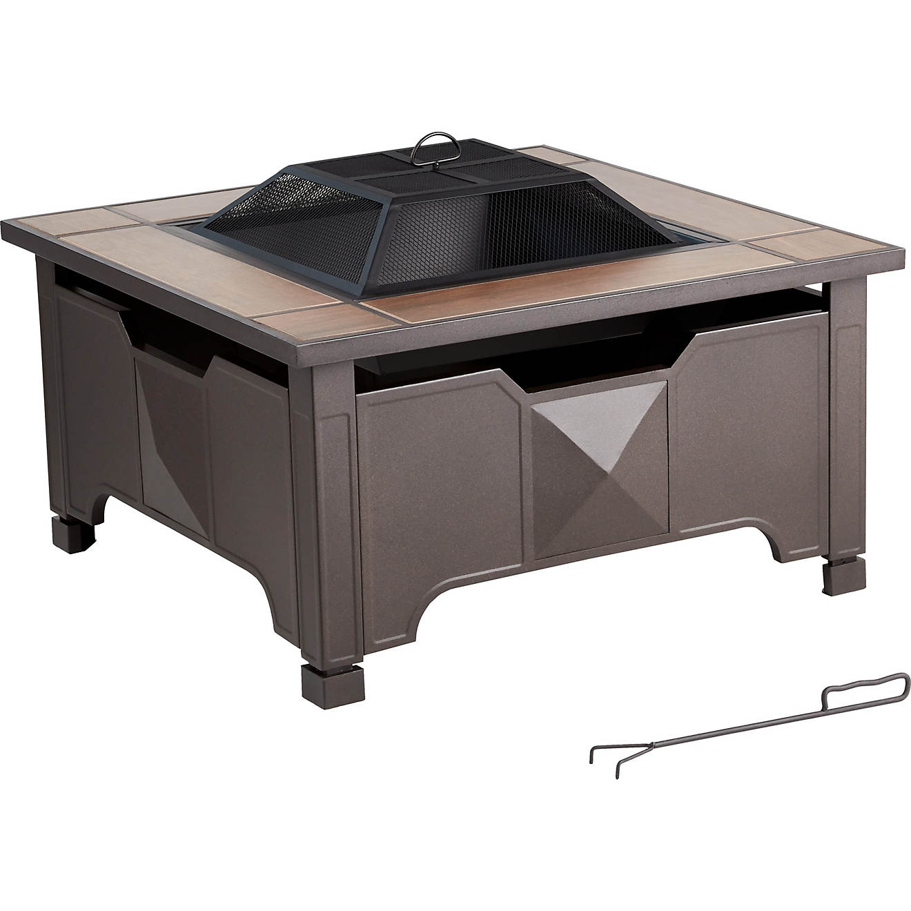 Mosaic 36 INCHES Westland Wood Fire Pit $50.99 YMMV