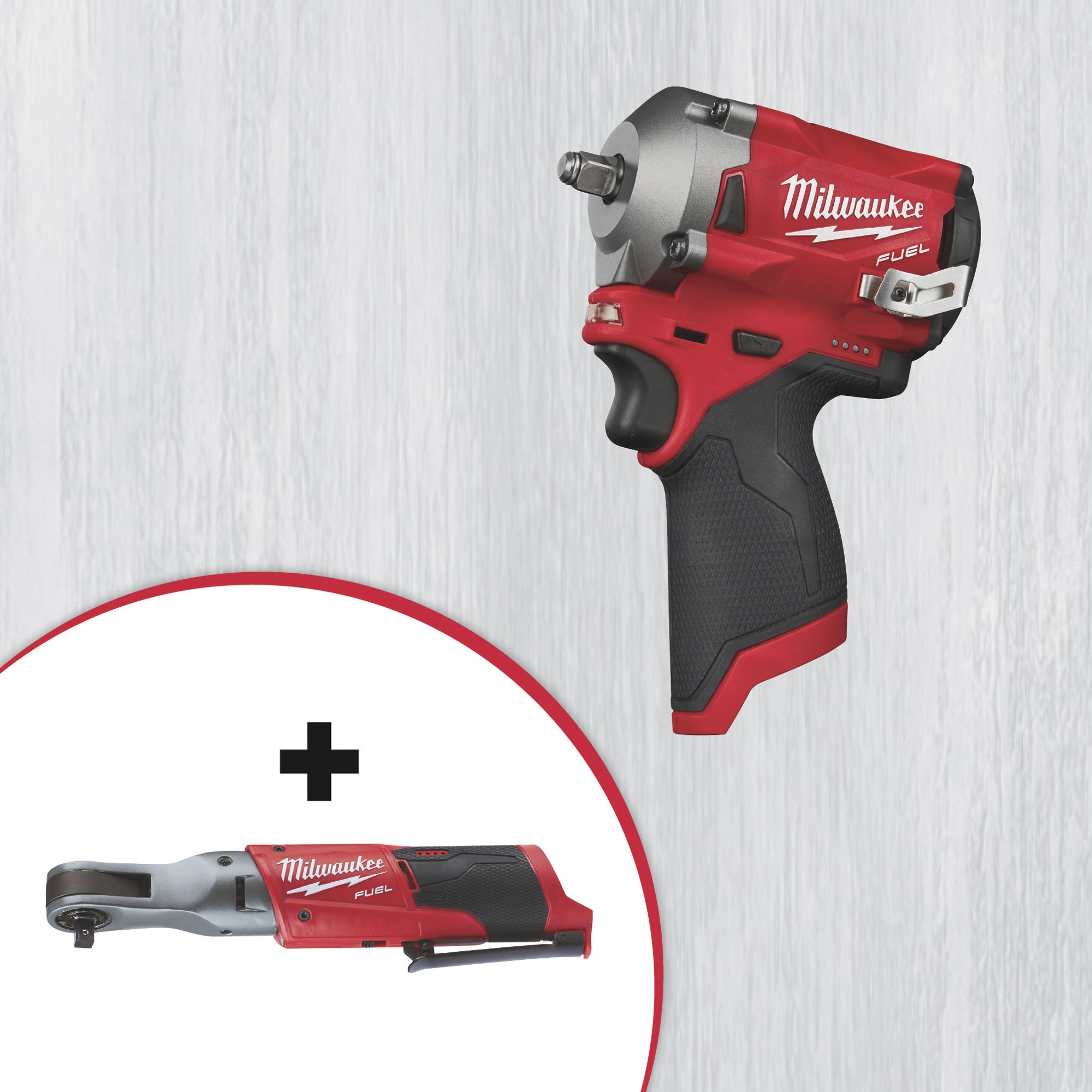 Milwaukee M12 Stubby 3/8 impact wrench &amp;amp; M12 Fuel 3/8 Ratchet for $259 at Northern tool