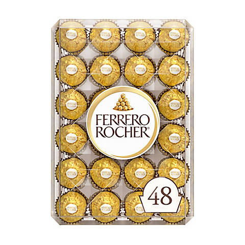 BJ's Wholesale Members: Ferrero Rocher 48 Ct. Gift Box Chocolates $11.49