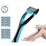 Remington S Women's King of Shaves 5 Blade Razor Combo Pack with Soft-Flex Hinge and 16 Cartridges $13.00 f/s