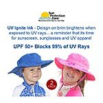 2-Pack Sun Protection Zone Kids UPF 50+ Safari Boonie Hats $11.99 f/s