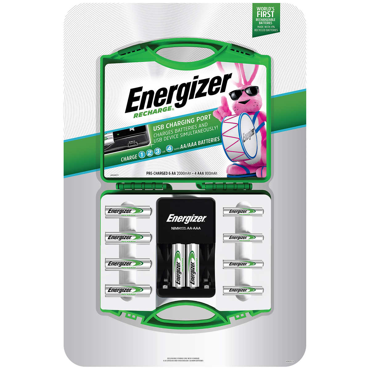 Costco In-store deal only  Energizer rechargeable batteries and charger $12.99