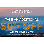 Additional 50% Off American Eagle Clearance!
