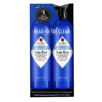 YMMV (In-store) at Costco: Jack Black Turbo Wash (hair & body wash) 2 pack (11.5 oz each) $9.97 $9.97