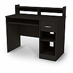 South Shore Axess Desk with Keyboard Tray, Black $99.99 &amp; Free Shipping.